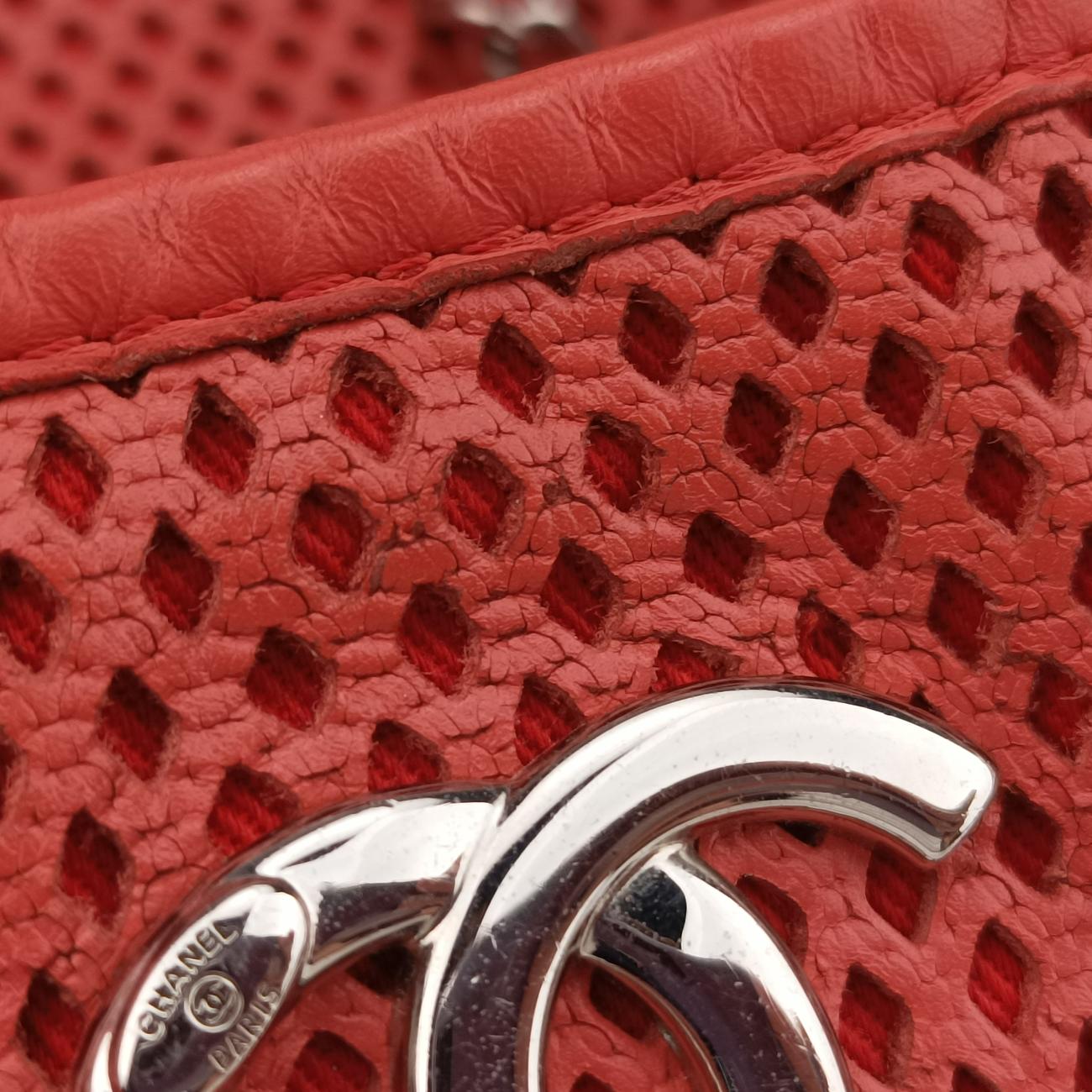 Up in the Air Perforated French Riviera Red lambskin 17492998