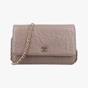 camellia Brown lambskin 17360816
