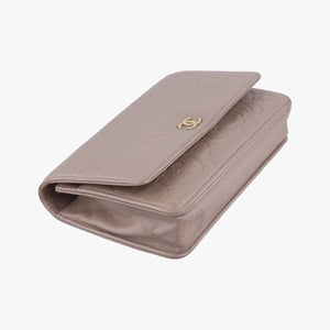 camellia Brown lambskin 17360816