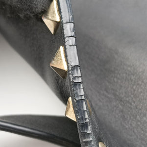 ROCKSTUD Black Leather BS-D361BOL1