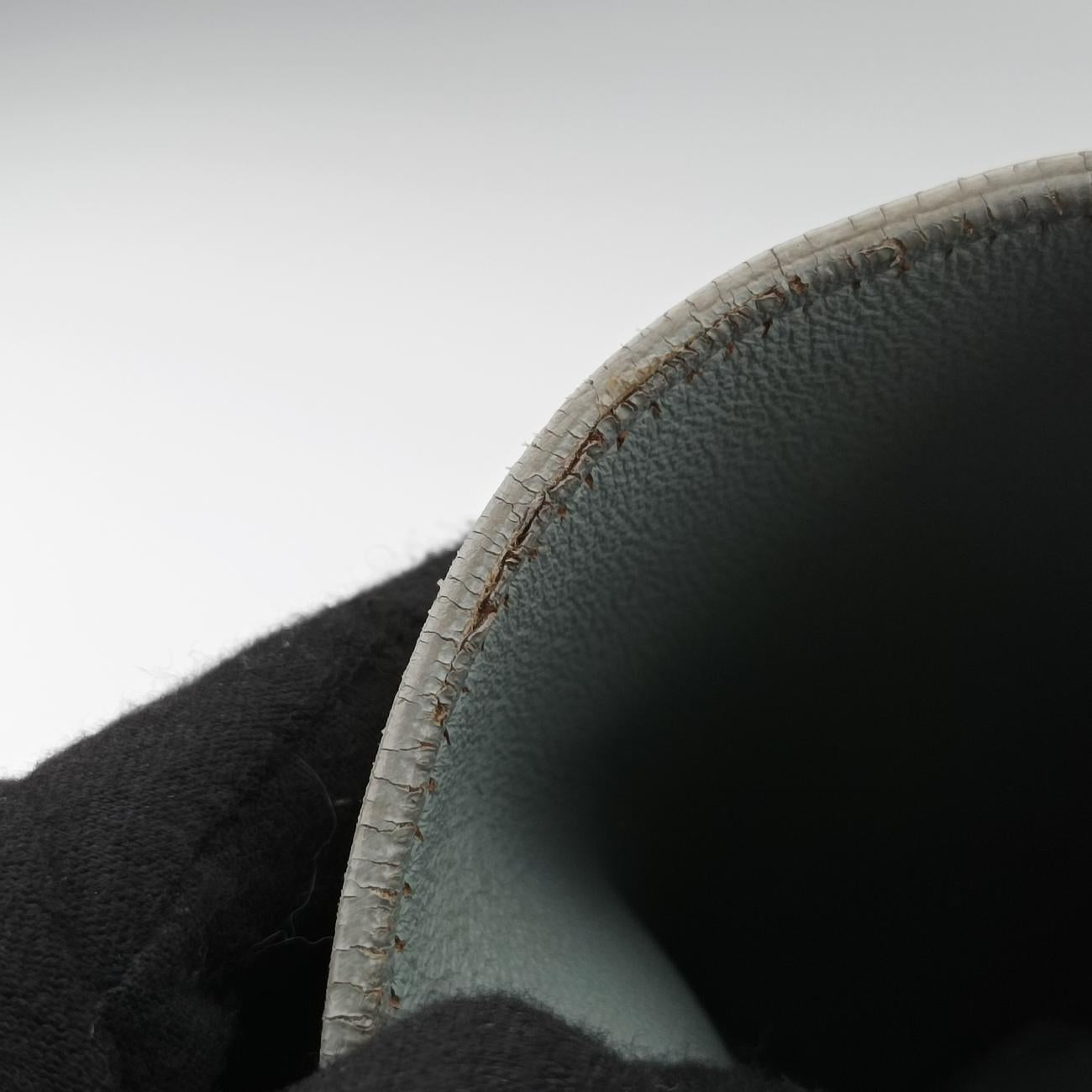 Pre-owned Celine Trapèze Black x Grey leather × suede  shoulderbag | stylenewstar