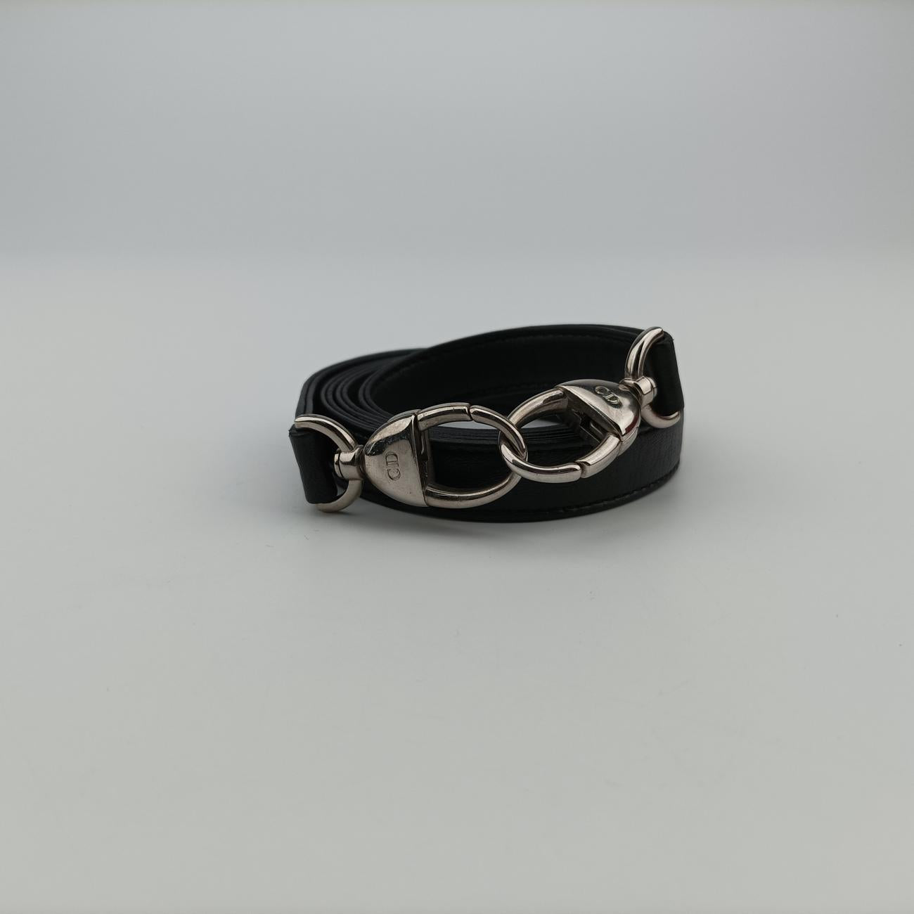 Pre-owned Christian Dior Lady Dior Grey lambskin  shoulderbag | stylenewstar