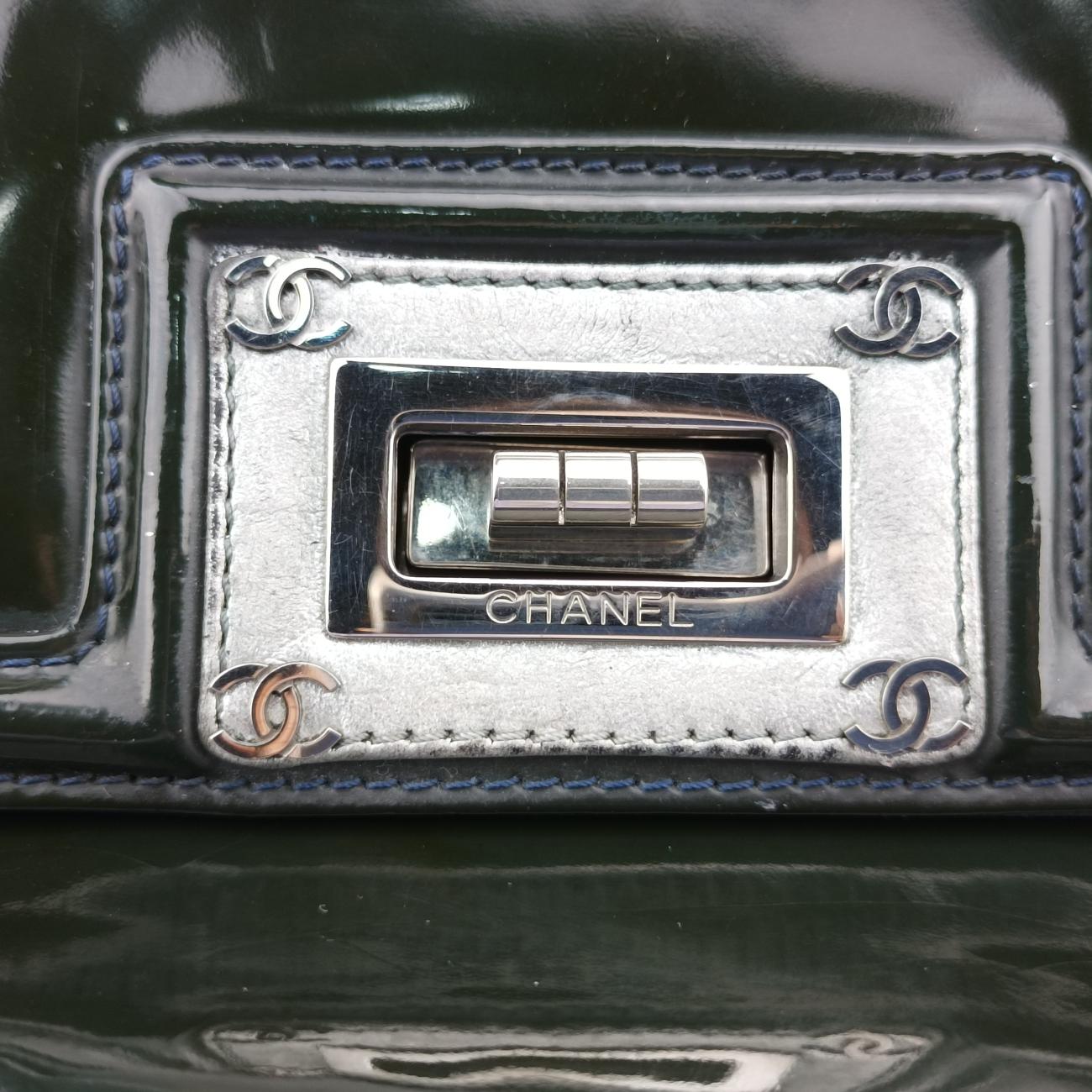 Vintage Chanel Chain Flap black Patent A46823 shoulderbag | stylenewstar