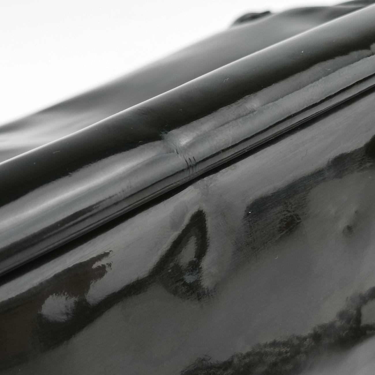 Vintage Chanel Chain Flap black Patent A46823 shoulderbag | stylenewstar