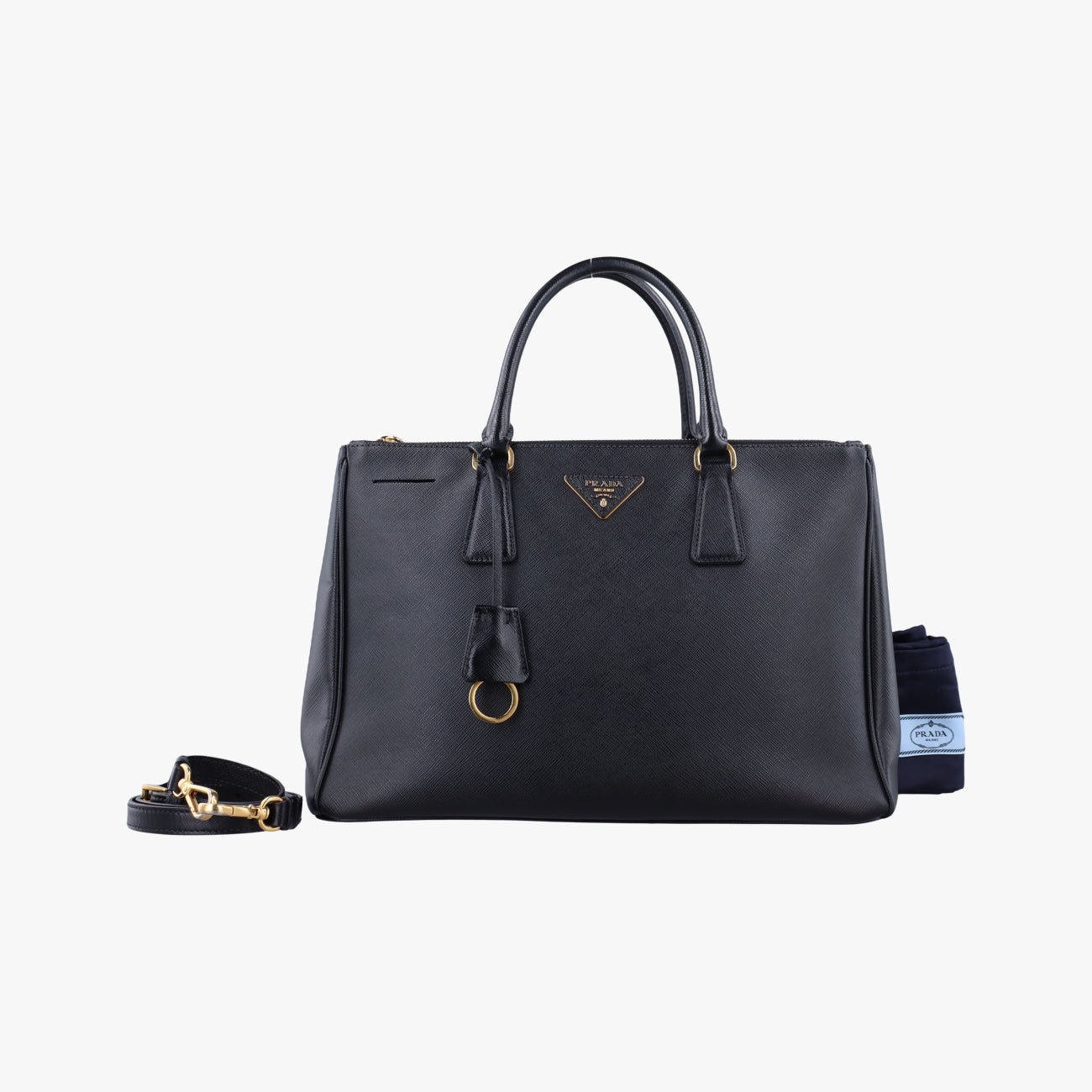 Galleria Black SAFFIANO Leather 7/A 173