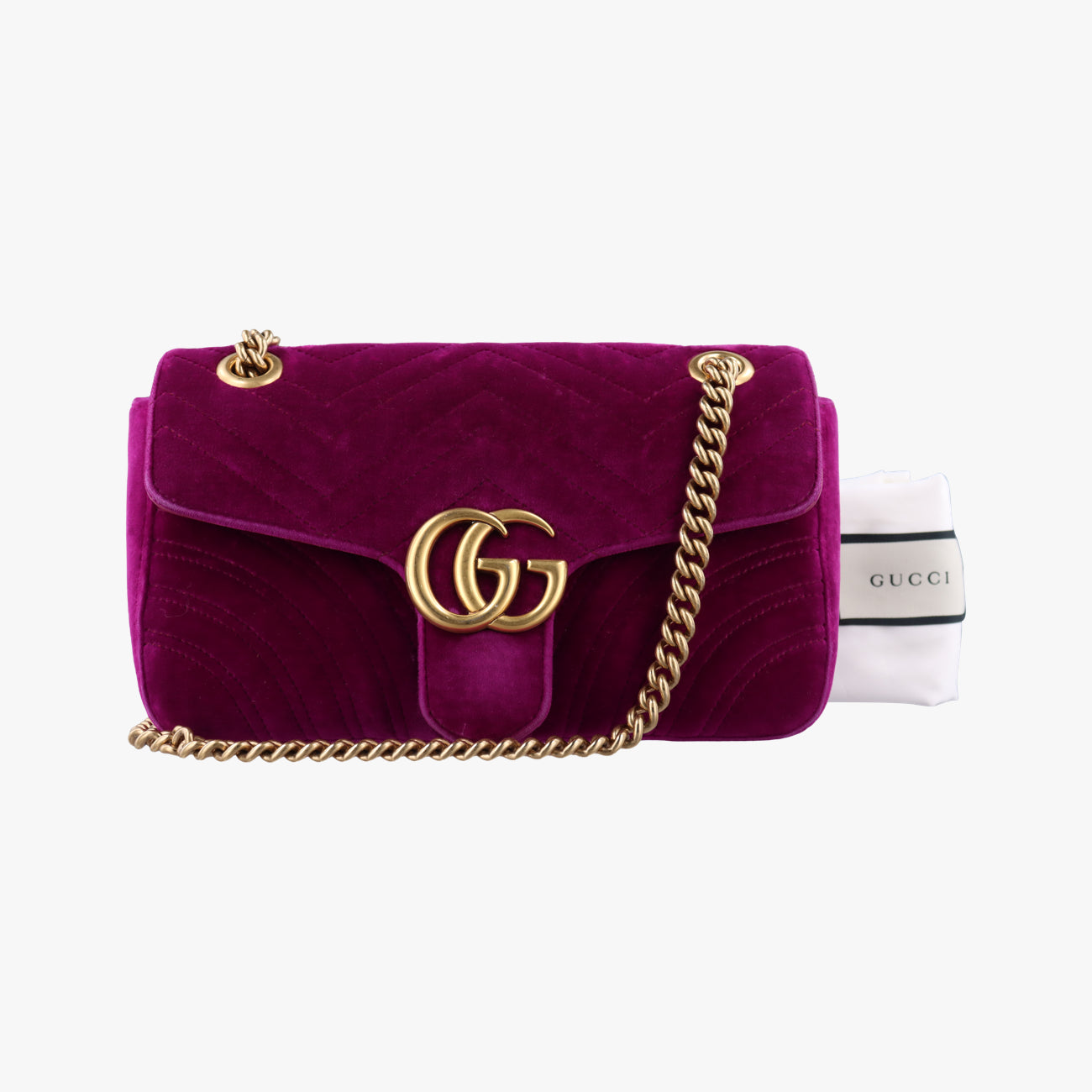 GG Marmont Purple velour D022347131