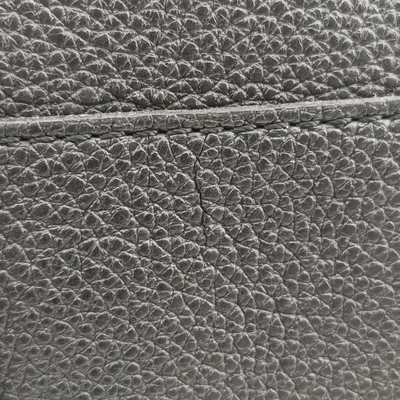 Pre-owned Louis Vuitton lockit MM Black Leather M94592 handbag | stylenewstar