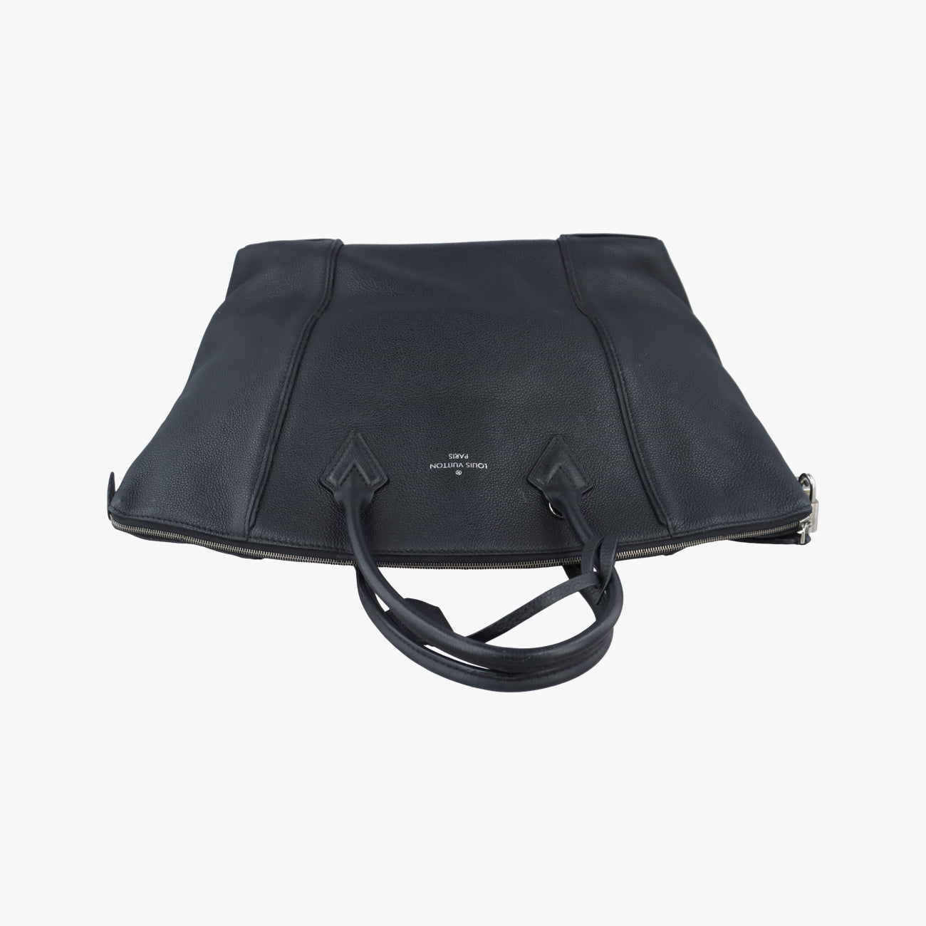 Pre-owned Louis Vuitton lockit MM Black Leather M94592 handbag | stylenewstar