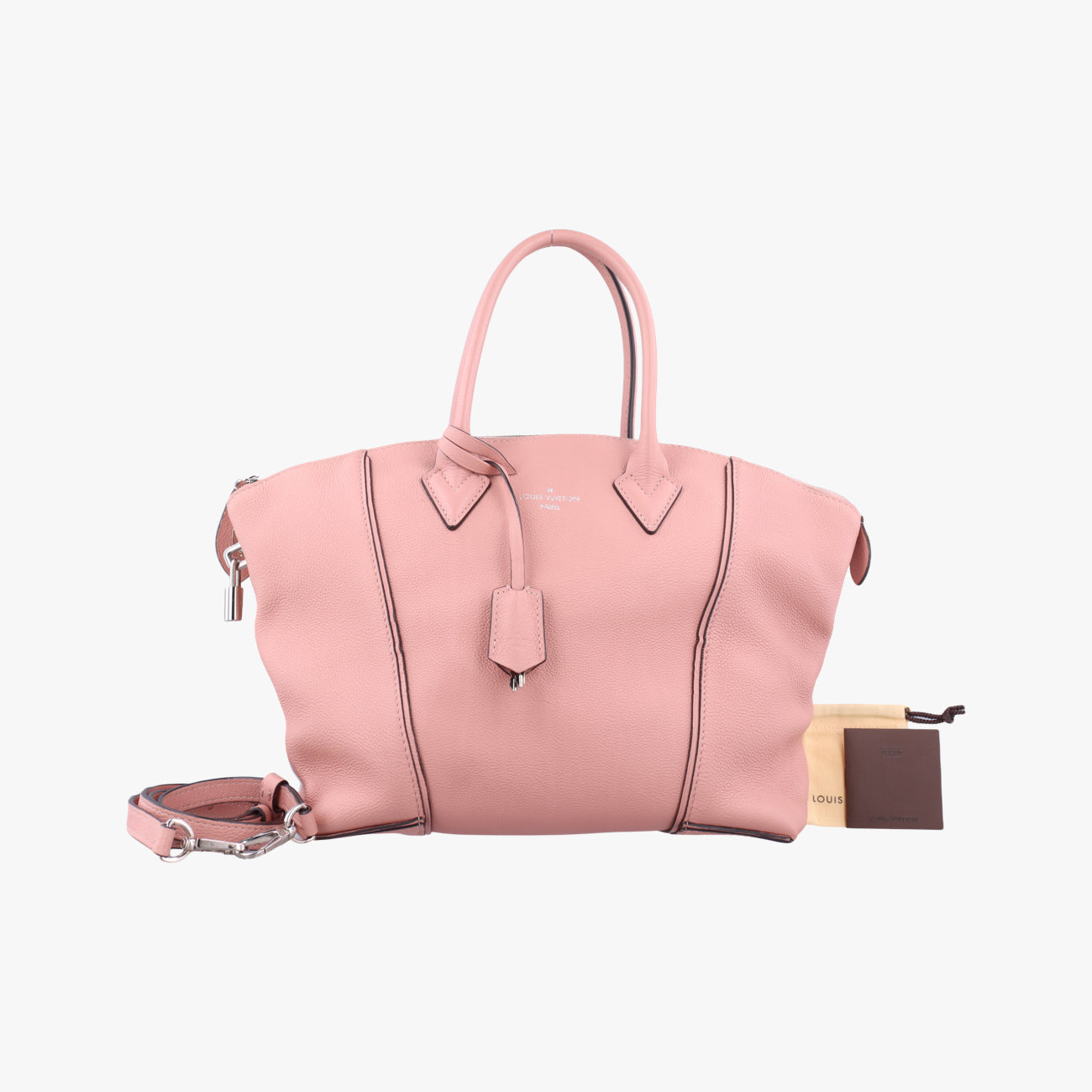 Secondhand Louis Vuitton Lockit PM Magnolia Veau Cashmere M50029 shoulderbag | stylenewstar