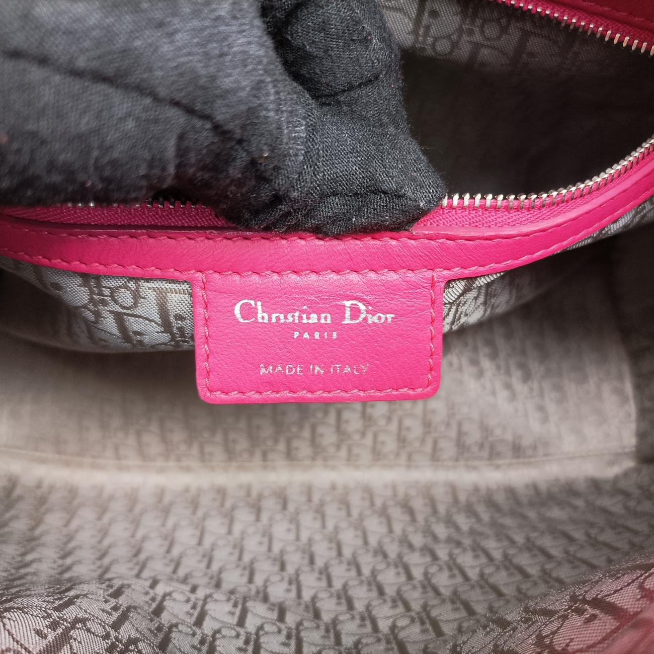 Vintage Christian Dior Lady Dior Rose lambskin  shoulderbag | stylenewstar