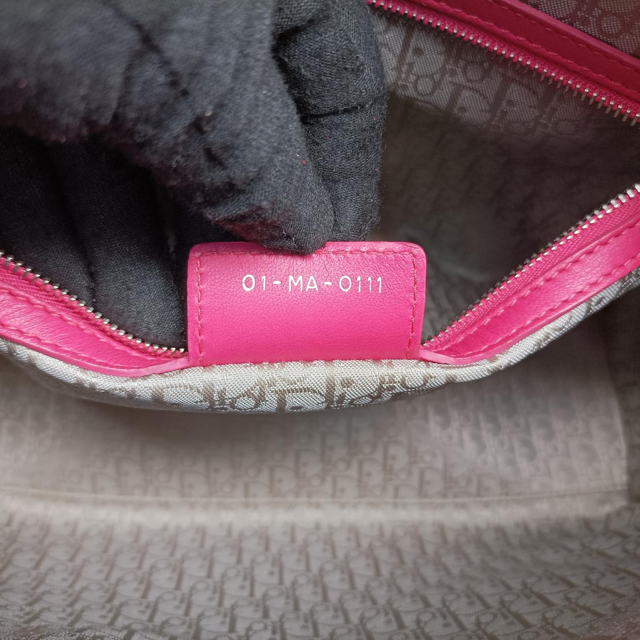 Vintage Christian Dior Lady Dior Rose lambskin  shoulderbag | stylenewstar