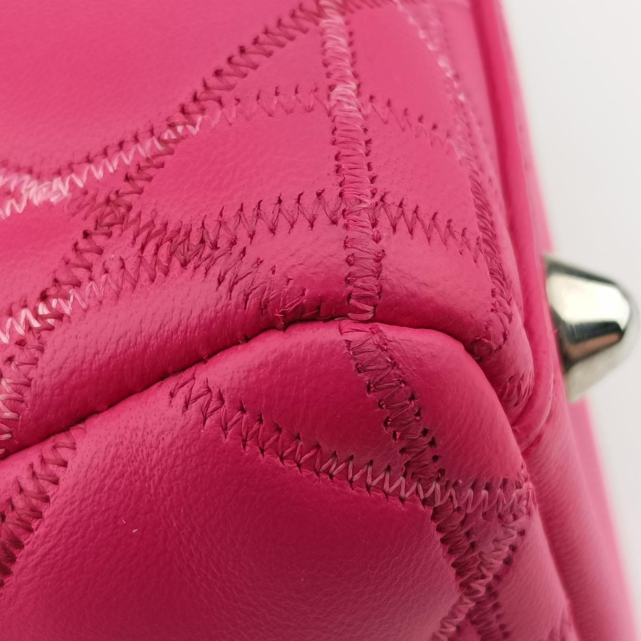 Vintage Christian Dior Lady Dior Rose lambskin  shoulderbag | stylenewstar