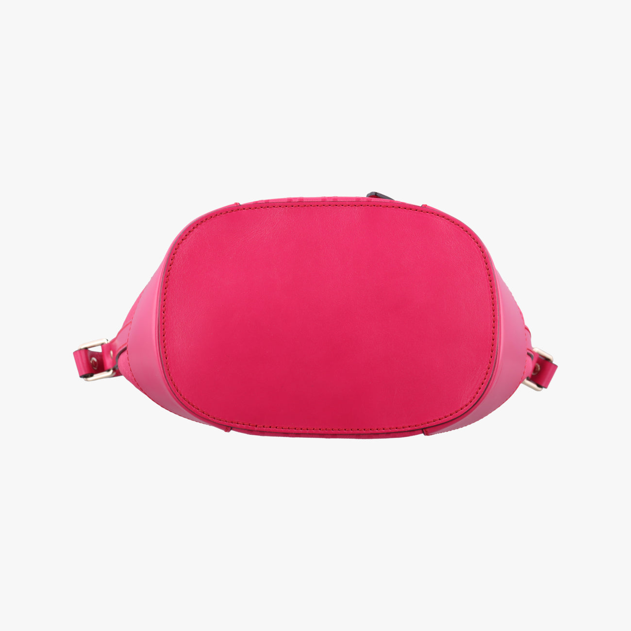 Pre-owned Gucci Bright Diamante Bucket Rose Leather 354229 shoulderbag | stylenewstar