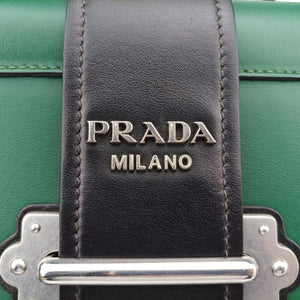 Cahier Green×Black Leather 25