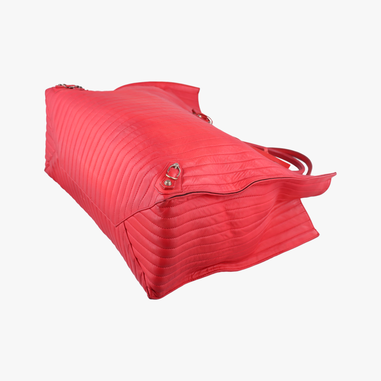 Quilted Papier A4 Tote Red Leather 236701.6502 515859