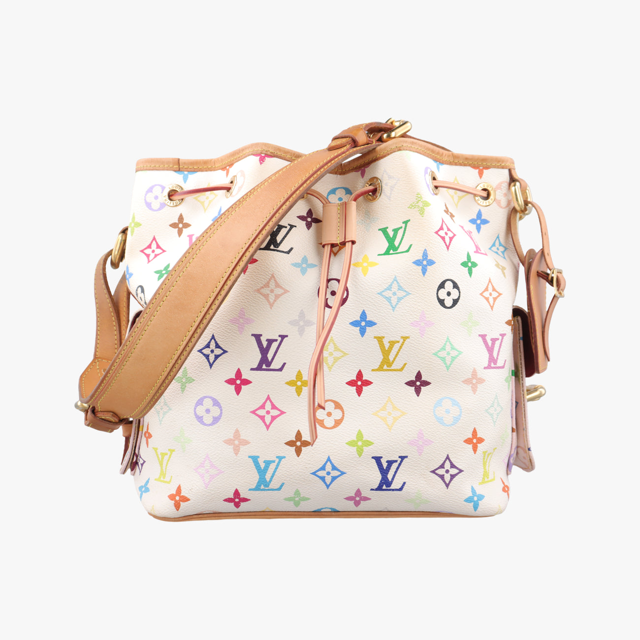 Petit NOé white Monogram Multicolor CA8008