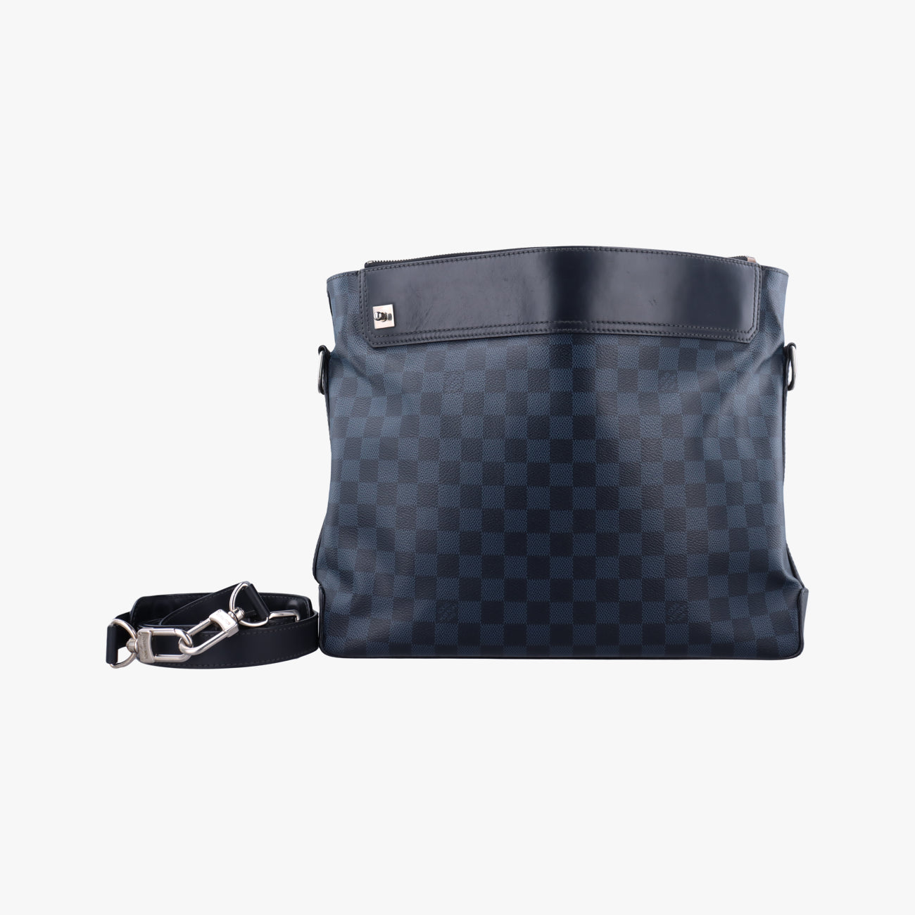 Messenger Greenwich Navy×Noir Damier Cobalt DR1124