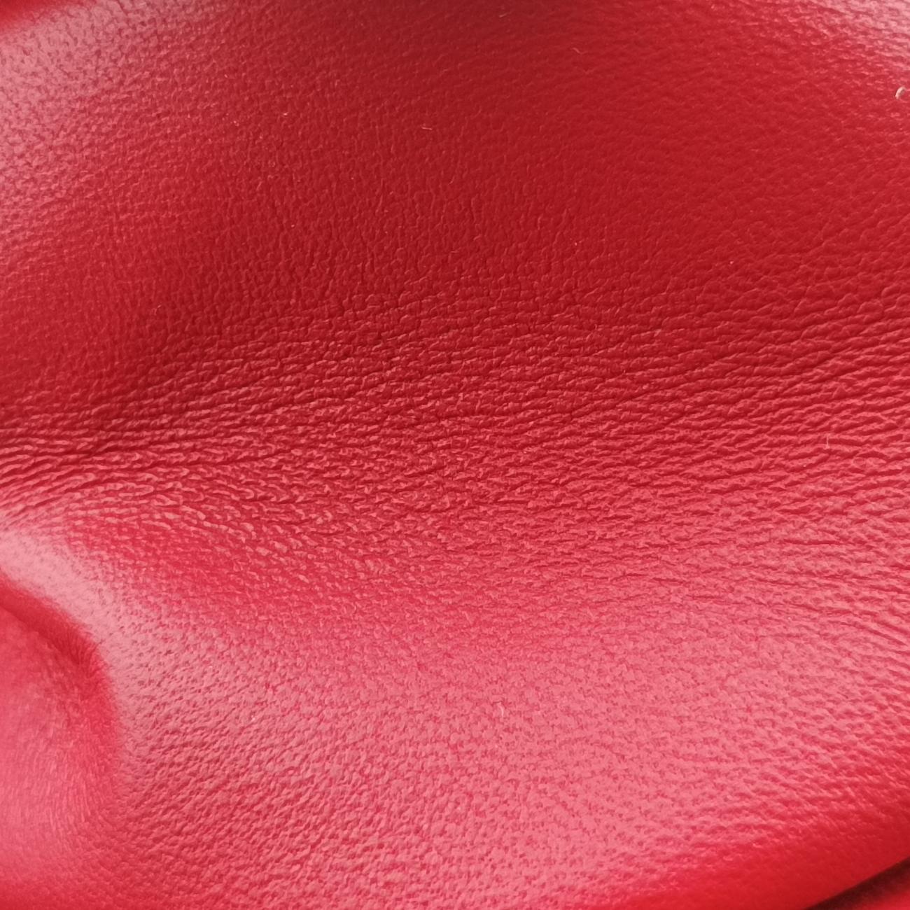 Pre-owned Chanel BOY CHANEL Red lambskin A66094 shoulderbag | stylenewstar