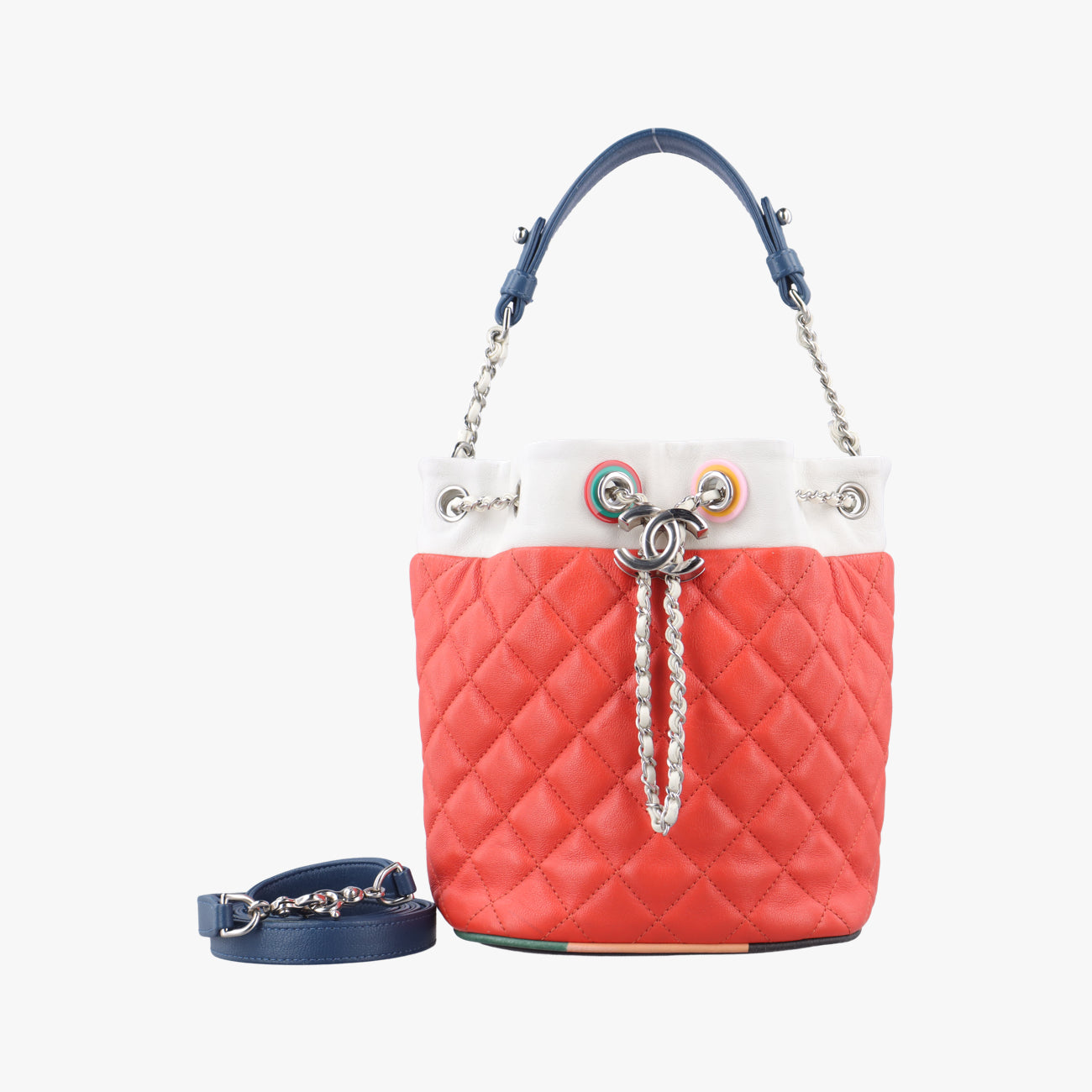 Drawstring Multicolour lambskin 23583754