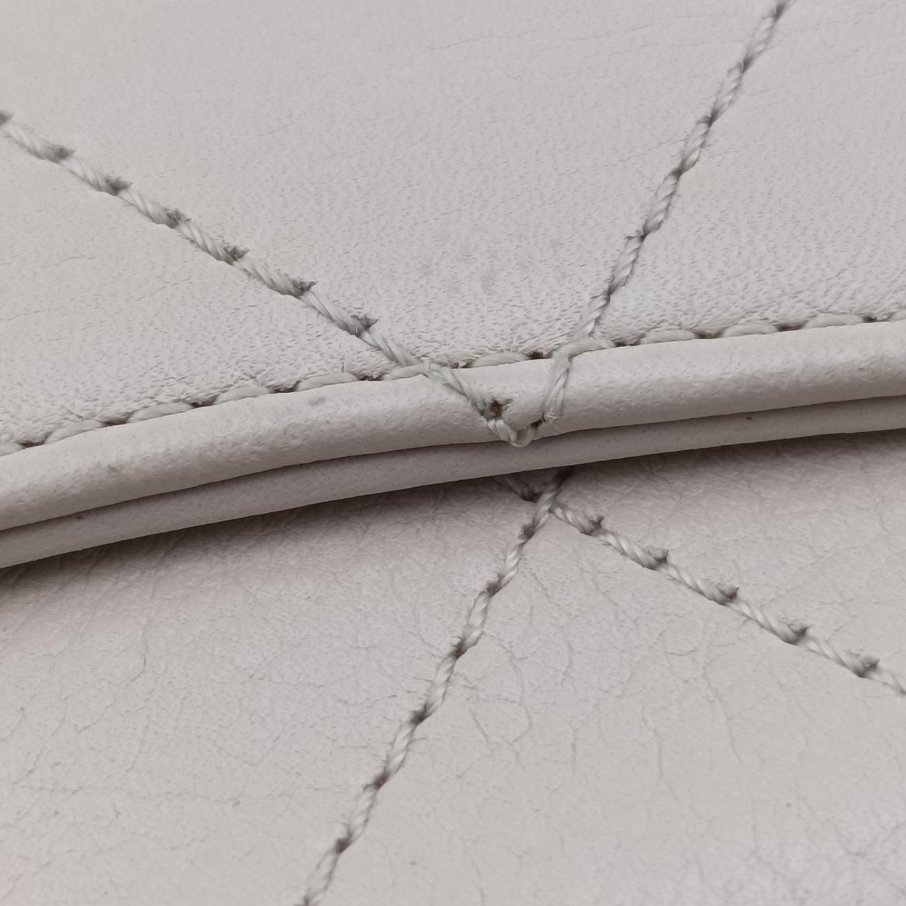 Pre-owned Chanel Button Up Double Zip Camera Pinkish Beige Leather A57574 shoulderbag | stylenewstar