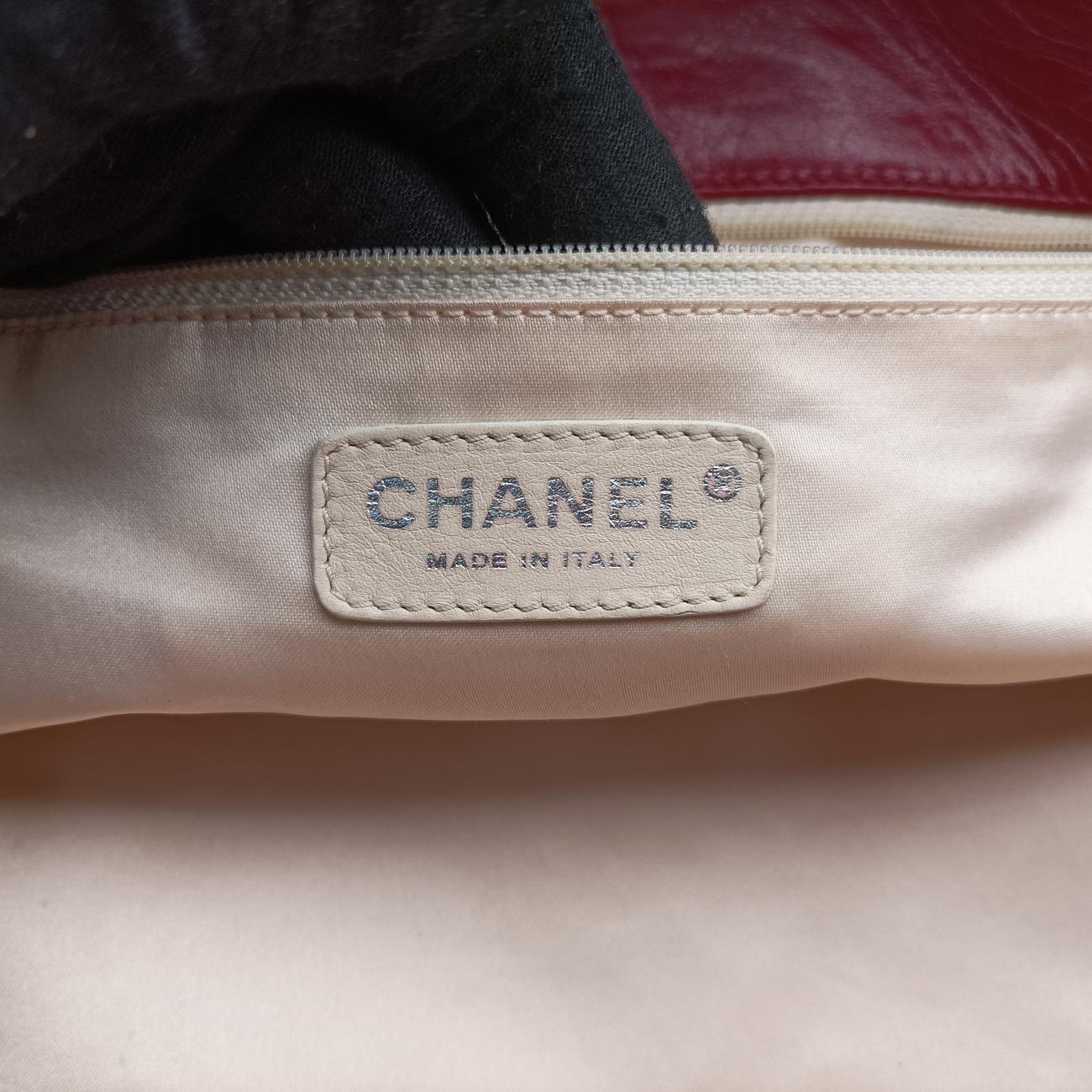 Vintage Chanel East West Red lambskin A37694 shoulderbag | stylenewstar