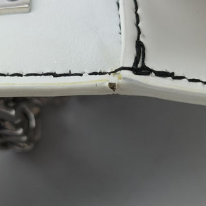 TB Logo White leather BMPPAN1301