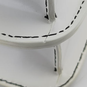 TB Logo White leather BMPPAN1301