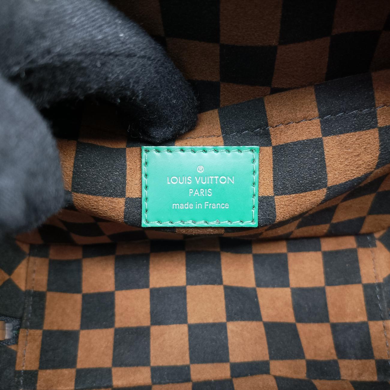 Pre-owned Louis Vuitton VALISETTE BB Noir x White x Multicolor Damier Multicolor×calf leather N40233 shoulderbag | stylenewstar