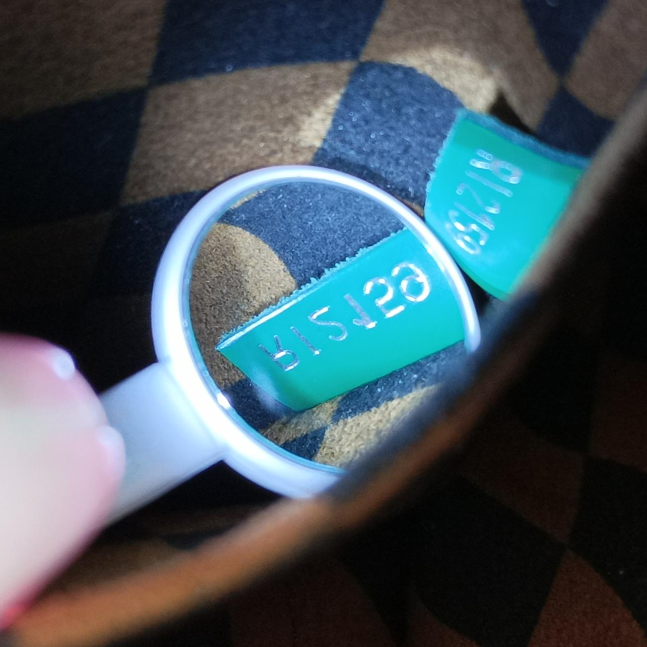 Pre-owned Louis Vuitton VALISETTE BB Noir x White x Multicolor Damier Multicolor×calf leather N40233 shoulderbag | stylenewstar