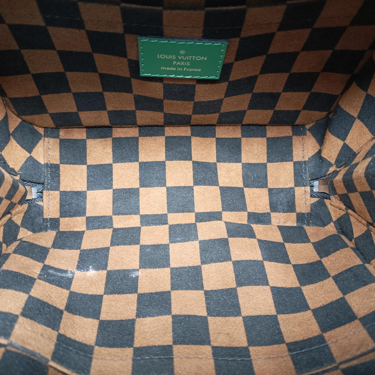 Pre-owned Louis Vuitton VALISETTE BB Noir x White x Multicolor Damier Multicolor×calf leather N40233 shoulderbag | stylenewstar