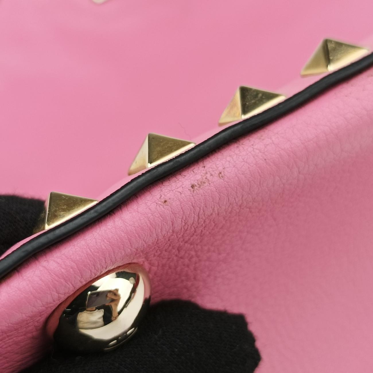 Rockstud Pink Leather BL-I037BOL2