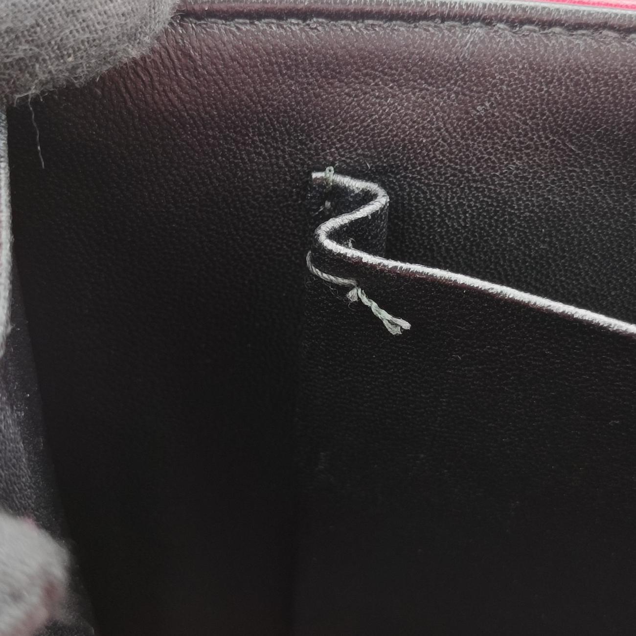 Pre-owned Christian Dior Patch Diorama Red×Multicolor Leather  shoulderbag | stylenewstar