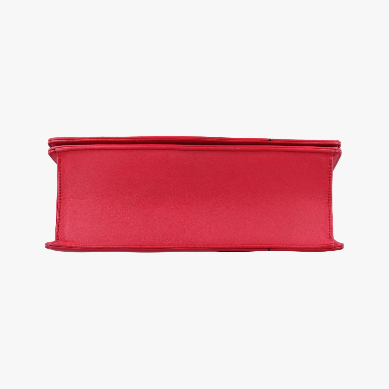 Pre-owned Christian Dior Patch Diorama Red×Multicolor Leather  shoulderbag | stylenewstar
