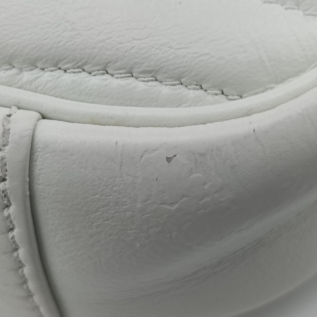 Secondhand Louis Vuitton New Wave Camera White Leather M53863 shoulderbag | stylenewstar