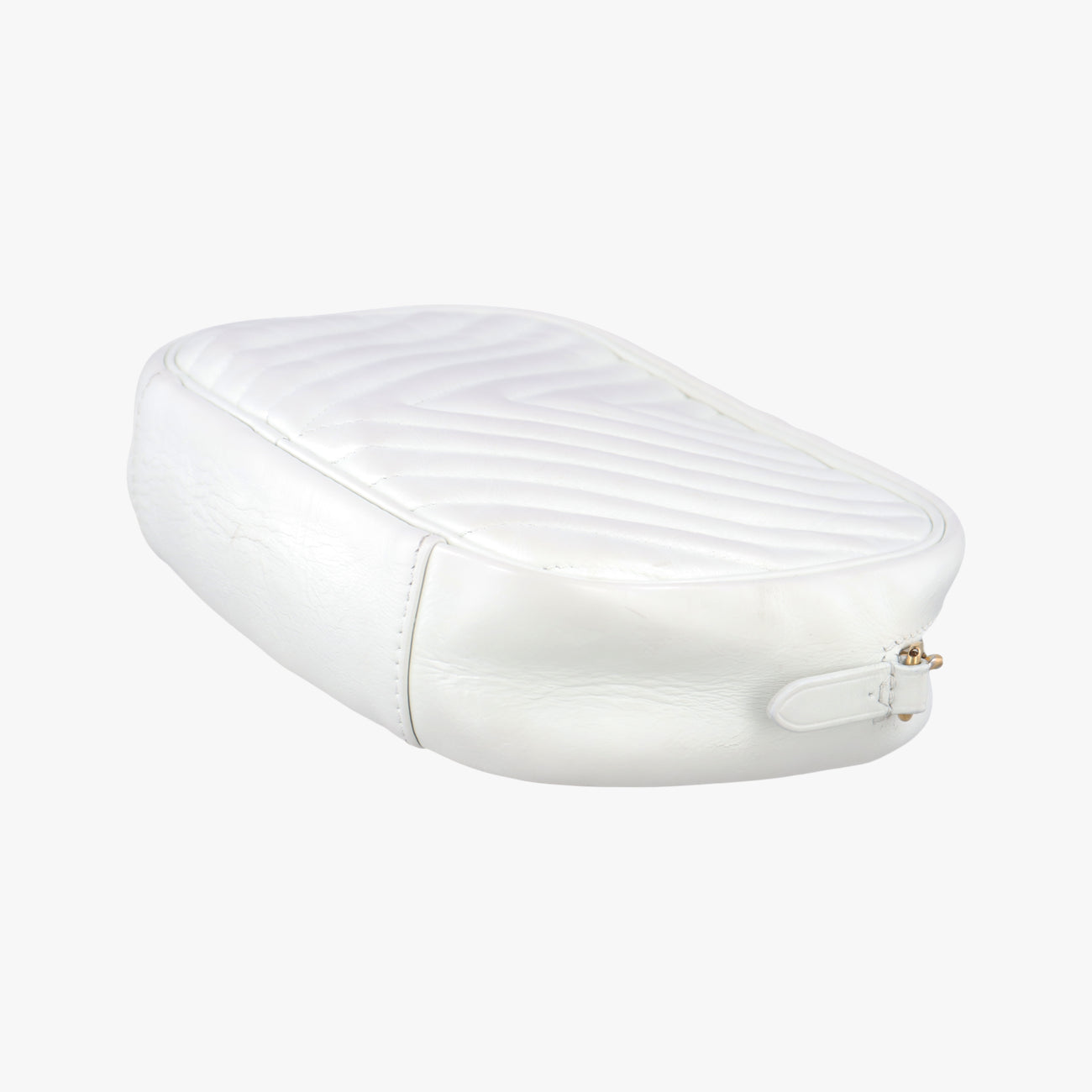 Secondhand Louis Vuitton New Wave Camera White Leather M53863 shoulderbag | stylenewstar