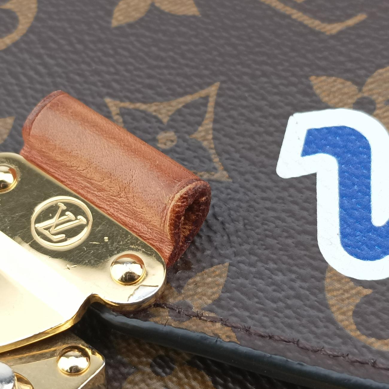 Pre-owned Louis Vuitton Pochette MéTIS MM Brown×multi Monogram Patches M43991 shoulderbag | stylenewstar