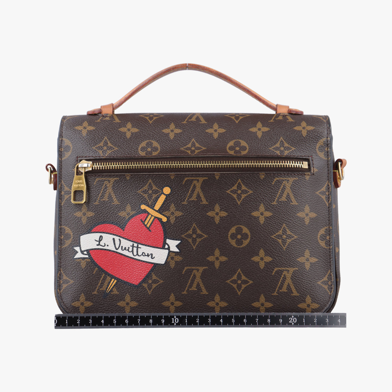 Pre-owned Louis Vuitton Pochette MéTIS MM Brown×multi Monogram Patches M43991 shoulderbag | stylenewstar