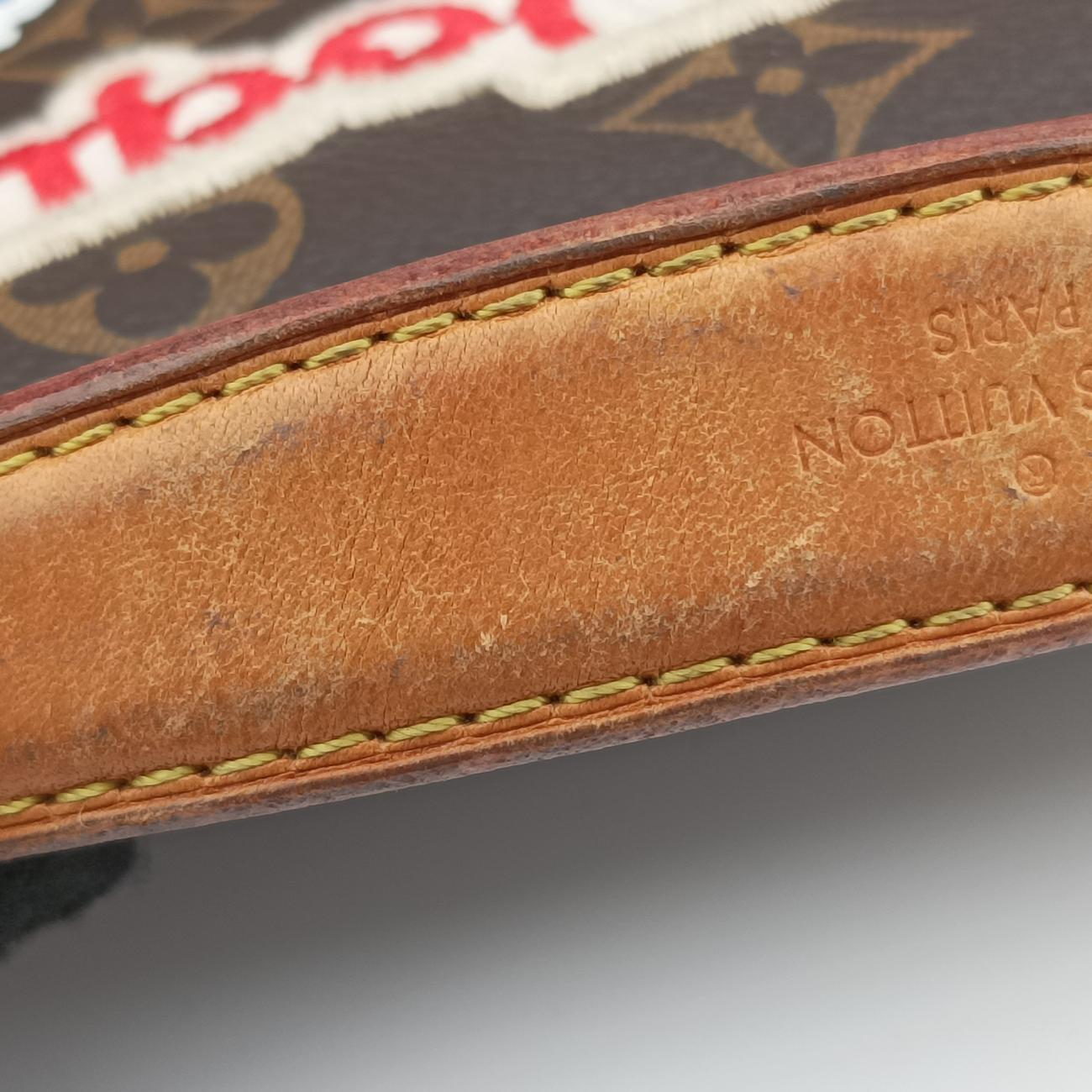 Pre-owned Louis Vuitton Pochette MéTIS MM Brown×multi Monogram Patches M43991 shoulderbag | stylenewstar