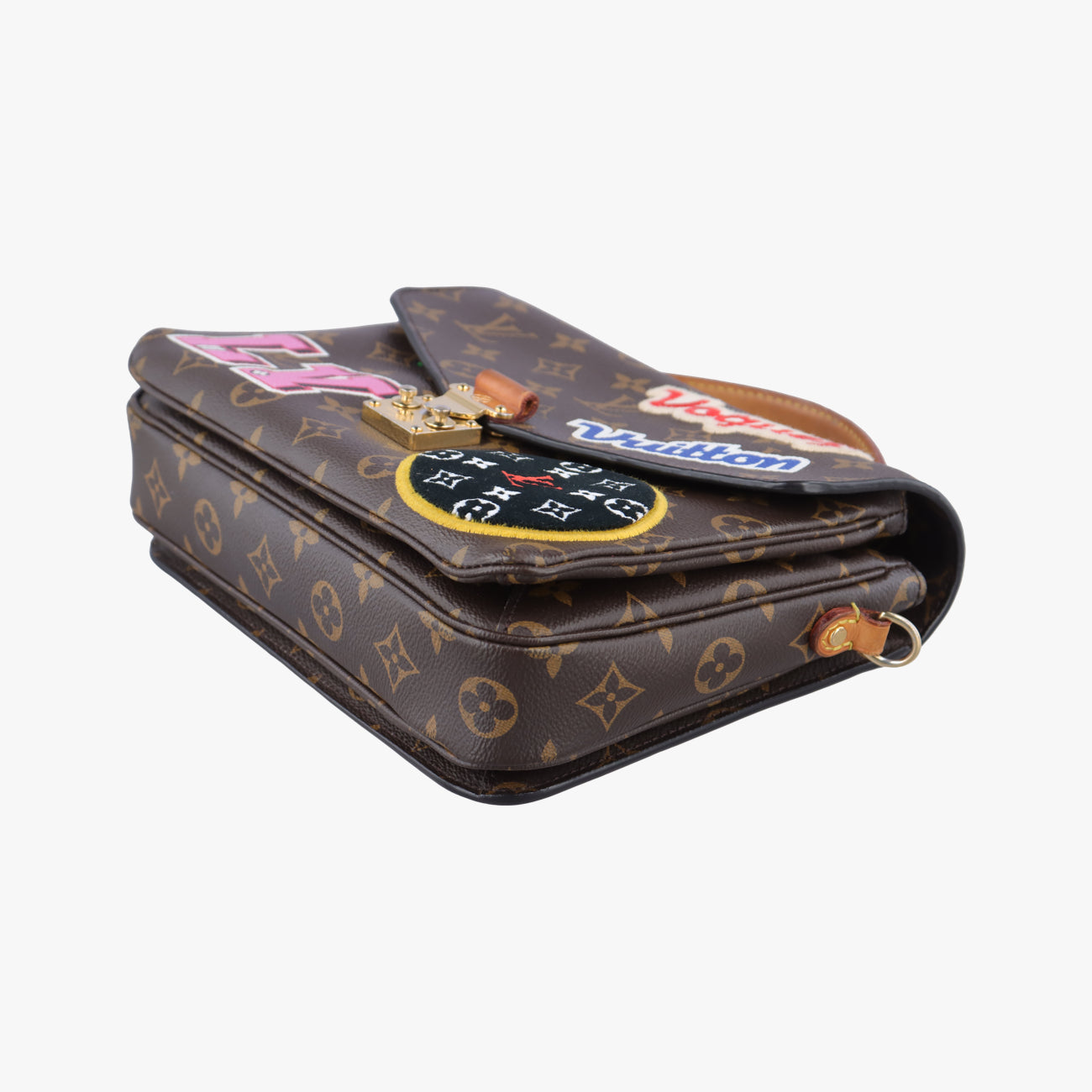 Pre-owned Louis Vuitton Pochette MéTIS MM Brown×multi Monogram Patches M43991 shoulderbag | stylenewstar