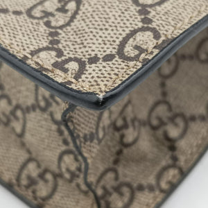 GG Supreme Bee Brown PVC coated canvas B022787661