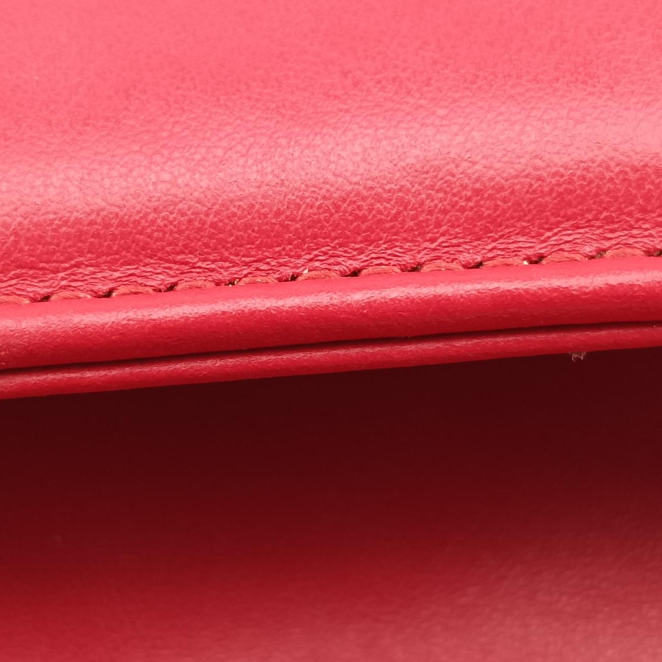 Vintage Gucci GG Marmont Red Leather 498110 shoulderbag | stylenewstar