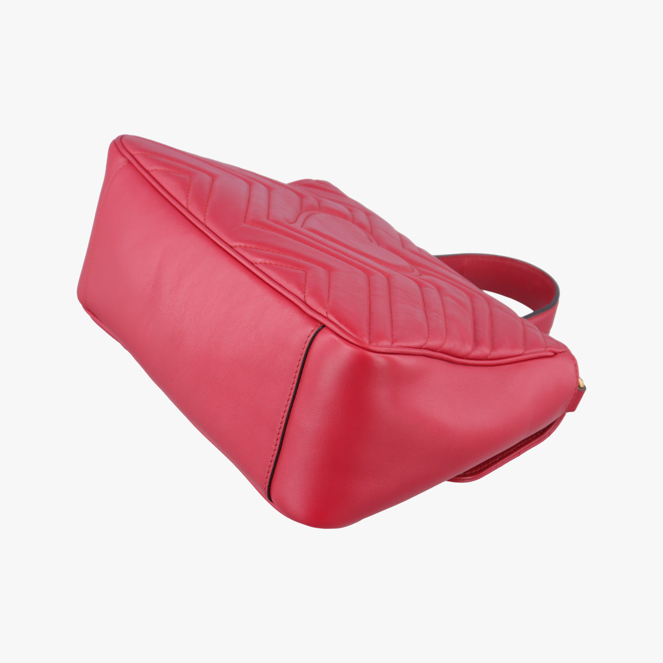 Vintage Gucci GG Marmont Red Leather 498110 shoulderbag | stylenewstar