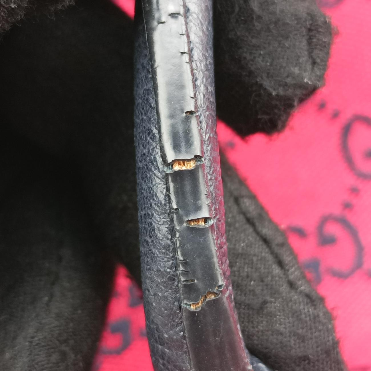 Secondhand Gucci GG Small Tote Bag Red canvas 659983 shoulderbag | stylenewstar