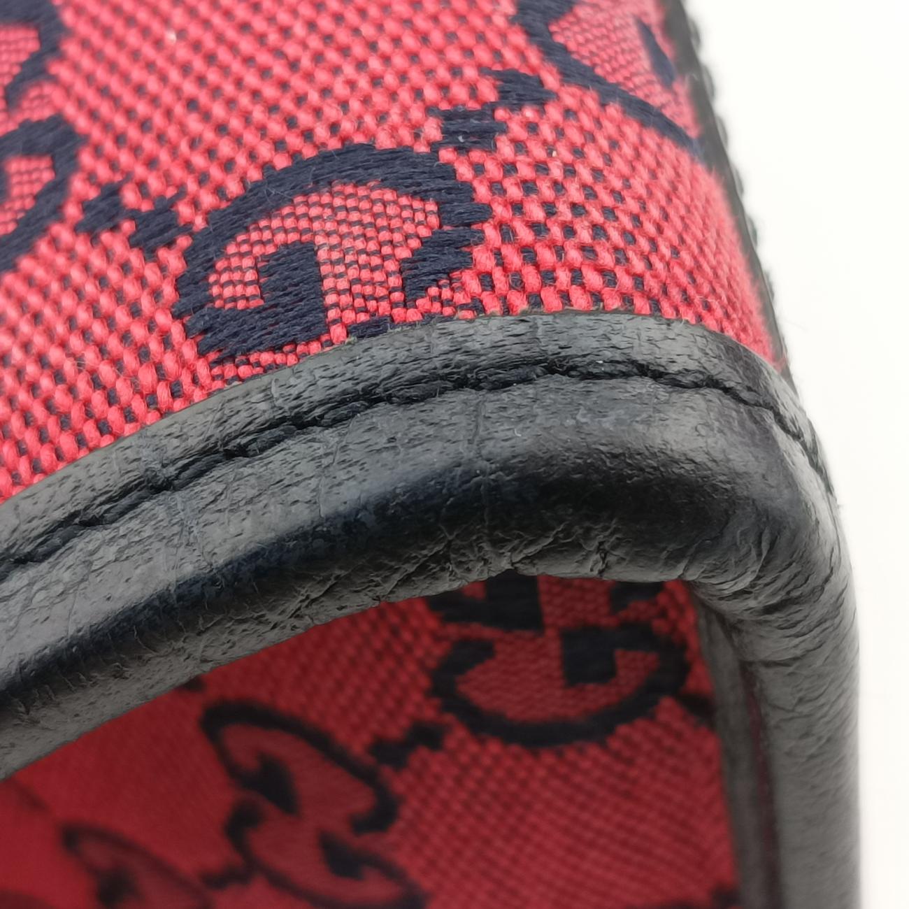 Secondhand Gucci GG Small Tote Bag Red canvas 659983 shoulderbag | stylenewstar