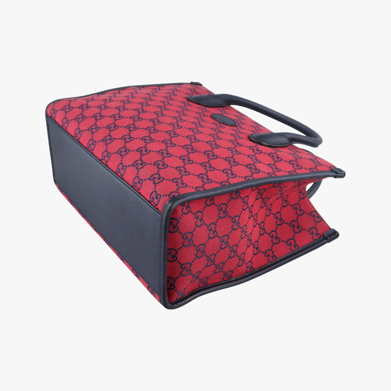 Secondhand Gucci GG Small Tote Bag Red canvas 659983 shoulderbag | stylenewstar