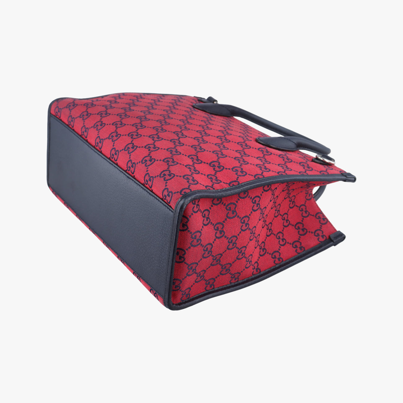 Secondhand Gucci GG Small Tote Bag Red canvas 659983 shoulderbag | stylenewstar