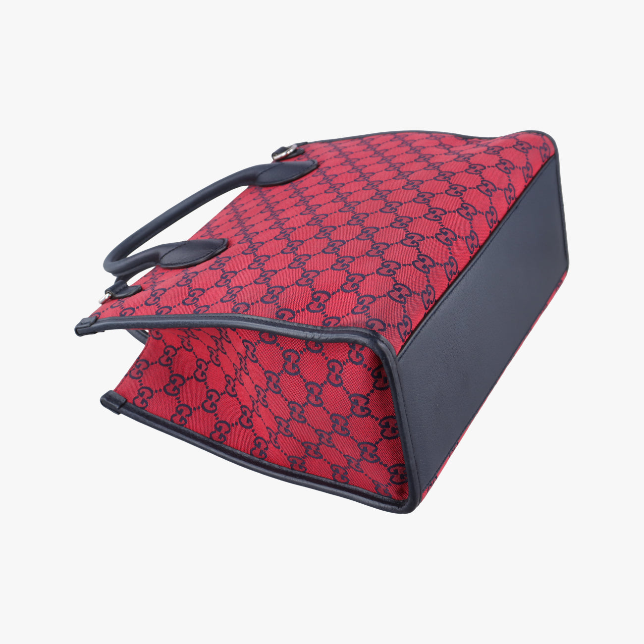 Secondhand Gucci GG Small Tote Bag Red canvas 659983 shoulderbag | stylenewstar