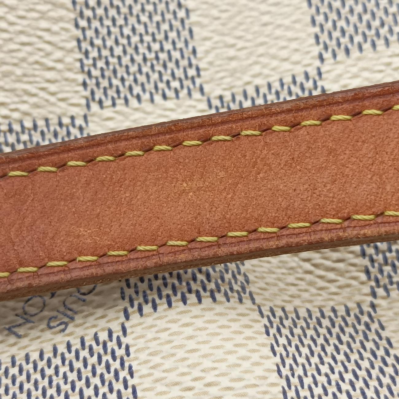 Pre-owned Louis Vuitton TOTALLY MM Azur Damier Canvas N51262 handbag | stylenewstar