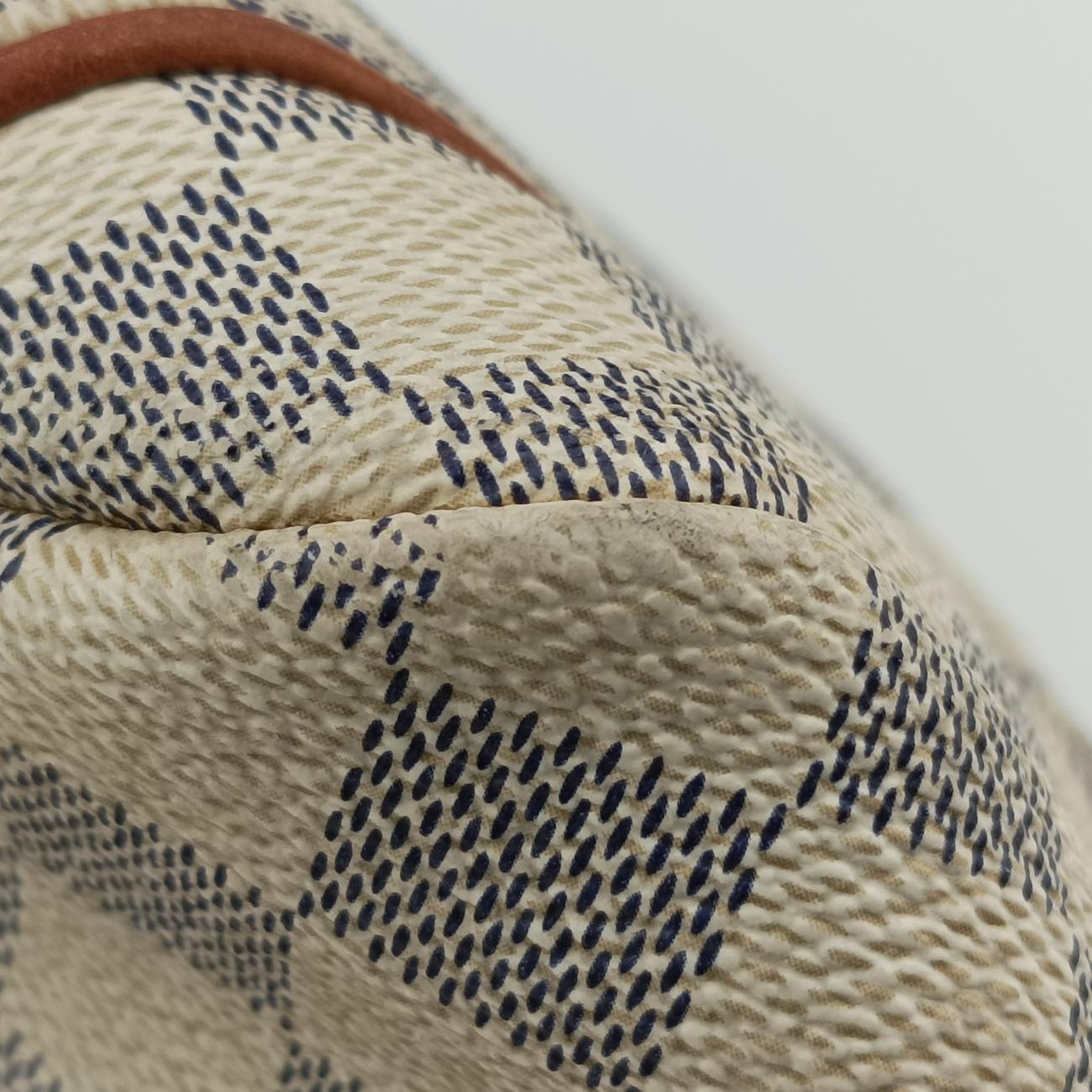 Pre-owned Louis Vuitton TOTALLY MM Azur Damier Canvas N51262 handbag | stylenewstar