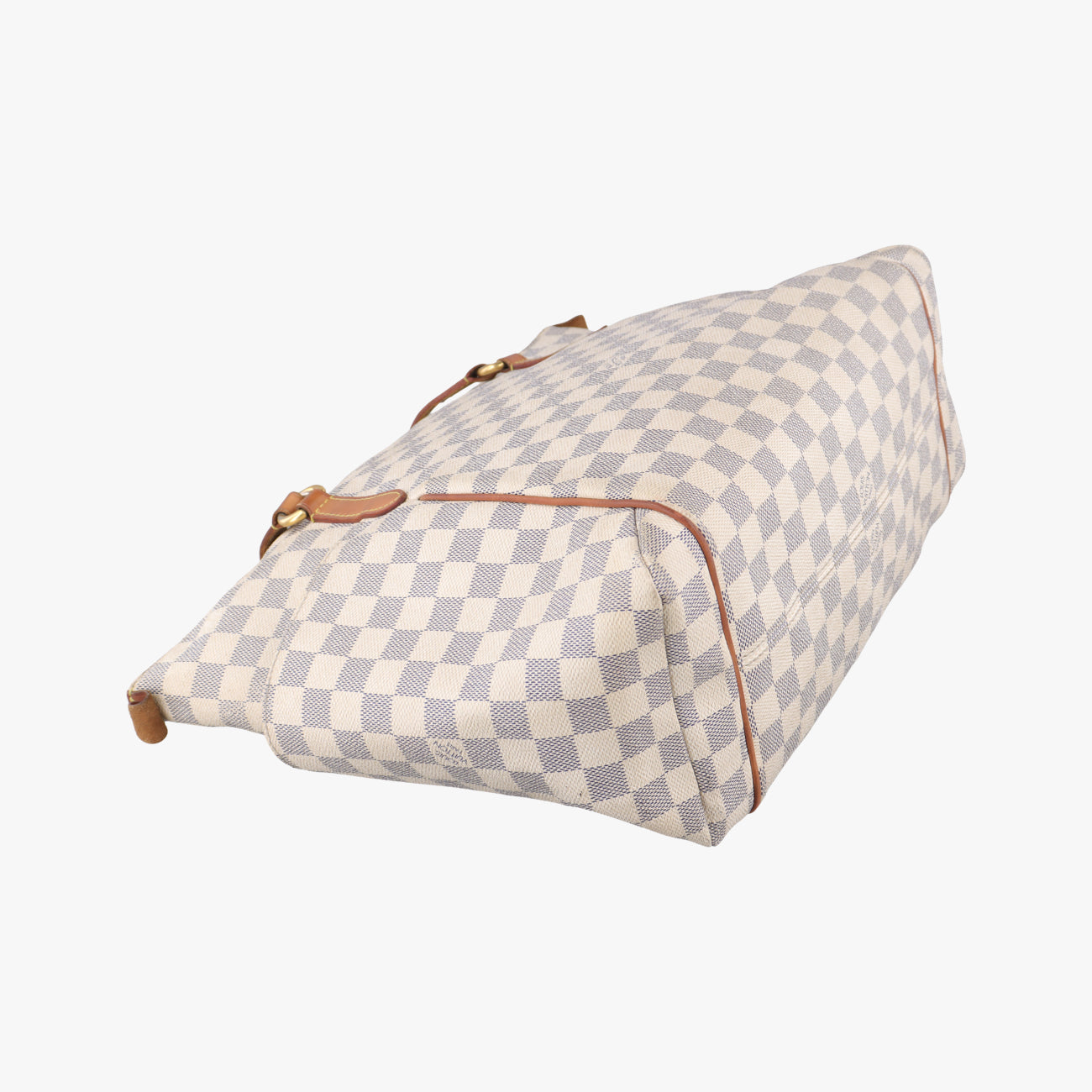 Pre-owned Louis Vuitton TOTALLY MM Azur Damier Canvas N51262 handbag | stylenewstar